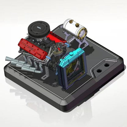 Upgraded Stand for TOYAN V8 FS-V800WGPC Engine Model
