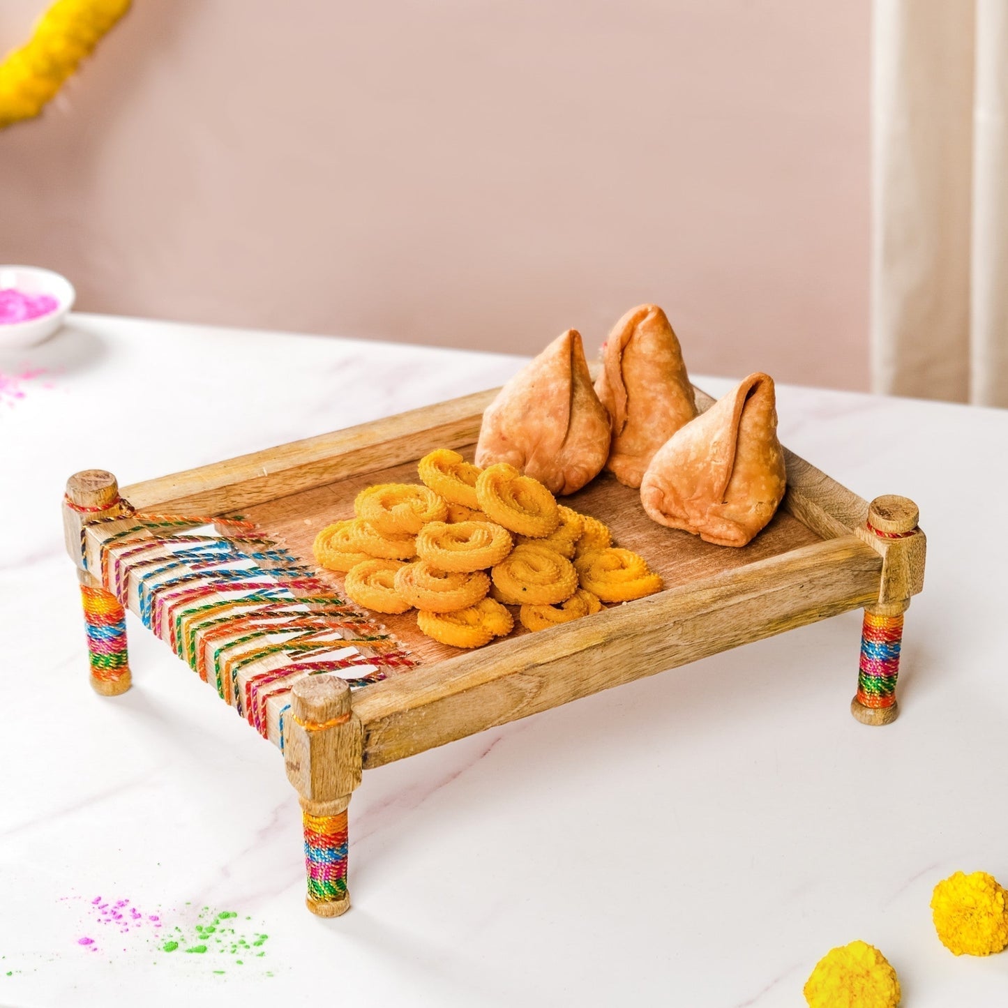 Handmade Mini Char Pai Serving Platter